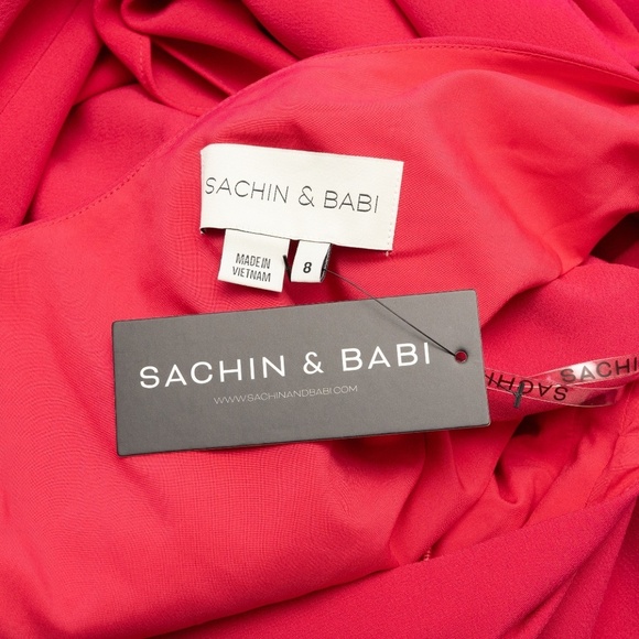 Sachin + Babi Pink Midi Dress - Picture 5 of 10